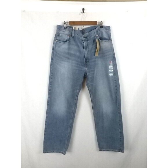 Levi's Jeans Men's Size 42X30 Blue 505 Straight Leg Regular Denim - Picture 1 of 15